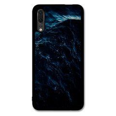 Чехол &laquo;Dark blue water&raquo; на Huawei P20 арт. 2314
