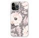 Чохол &laquo;Pink and grey&raquo; на iPhone 12 Pro Max арт.2322