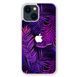 Чохол &laquo;Purple leaves&raquo; на iPhone 13 арт.1689-я