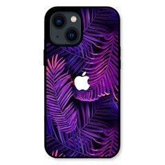 Чехол &laquo;Purple leaves&raquo; на iPhone 13 mini арт.1689-я