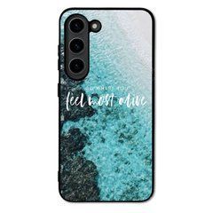 Чехол &laquo;Feel most alive&raquo; на Samsung S23 Plus арт. 2410