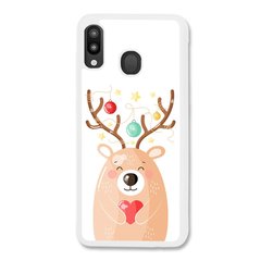 Новогодний чехол «Deer» на Samsung M20 арт. 1174