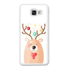 Новогодний чехол «Deer» на Samsung A7 2016 арт. 1174