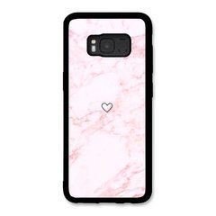 Чохол &laquo;Heart and pink marble&raquo; на Samsung S8 арт. 1471