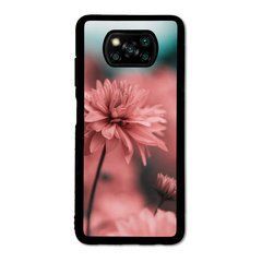 Чехол на Xiaomi Poco X3 &laquo;Pink flower&raquo; арт. 2405
