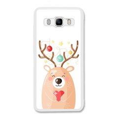 Новогодний чехол «Deer» на Samsung J7 2016 арт. 1174