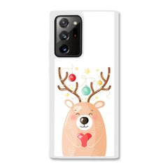 Новогодний чехол «Deer» на Samsung Note 20 Ultra арт. 1174