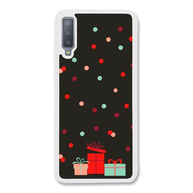 Новогодний чехол «Christmas presents» на Samsung A7 2018 арт. 1181