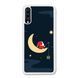 Новогодний чехол &laquo;Santa Claus on the moon&raquo; на Samsung A70 арт. 1497