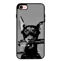 Чехол &laquo;Dangerous Doberman&raquo; на iPhone 7/8/SE 2 арт. 2329