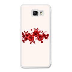 Чохол «Red roses» на Samsung А8 2016 арт. 1717