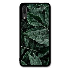 Чохол «Green leaves» на Huawei P20 арт. 1322