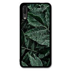 Чехол &laquo;Green leaves&raquo; на Huawei P20 арт. 1322