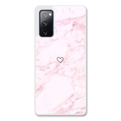 Чохол «Heart and pink marble» на Samsung S20 арт. 1471