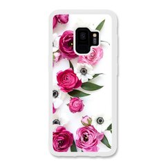 Чохол «Pink flowers» на Samsung S9 арт. 944