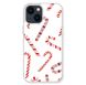 Новогодний чехол «Candy cane» на iPhone 14 Plus арт. 1170