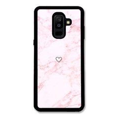 Чохол &laquo;Heart and pink marble&raquo; на Samsung A6 Plus 2018 арт. 1471