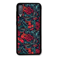 Чехол &laquo;Tattoo background&raquo; на Samsung A7 2018 арт. 2226
