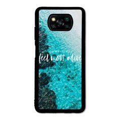 Чехол на Xiaomi Poco X3 &laquo;Feel most alive&raquo; арт. 2410