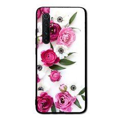 Чехол на Xiaomi MI Note 10 Lite &laquo;Pink flowers&raquo; арт. 944