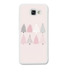 Новогодний чехол «Christmas trees» на Samsung A8 2016 арт. 1493