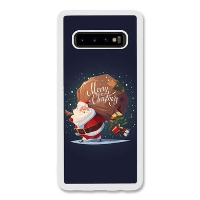 Новогодний чехол «Santa Claus» на Samsung S10 Plus арт. 1175