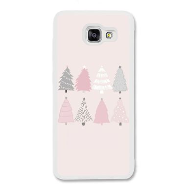 Новорічний чохол «Christmas trees» на Samsung A8 2016 арт. 1493