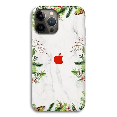 Новорічний чохол «Marble berries» на iPhone 12 Pro Max арт. 1178