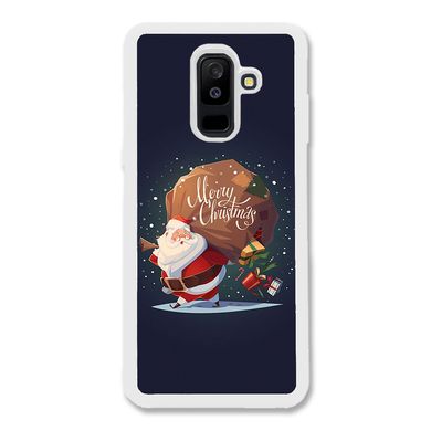 Новогодний чехол «Santa Claus» на Samsung A6 Plus 2018 арт. 1175