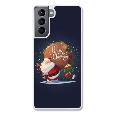 Новогодний чехол «Santa Claus» на Samsung S21 арт. 1175