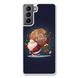 Новогодний чехол «Santa Claus» на Samsung S21 арт. 1175