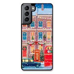 Новогодний чехол &laquo;London christmas&raquo; на Samsung S21 FE арт. 1904
