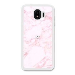 Чехол «Heart and pink marble» на Samsung J4 2018 арт. 1471