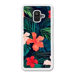 Чехол «Tropical flowers» на Samsung А6 2018 арт. 965