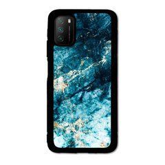 Чохол на Xiaomi Poco M3 &laquo;Blue texture&raquo; арт. 1880
