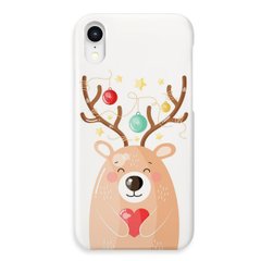 Новогодний чехол «Deer» на iPhone Xr арт. 1174