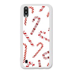 Новогодний чехол «Candy cane» на Samsung M10 арт. 1170