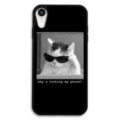 Чохол &laquo;Why are you looking?&raquo; на iPhone Xr арт. 2250