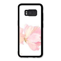 Чехол &laquo;Pink flower&raquo; на Samsung S8 Plus арт. 1257
