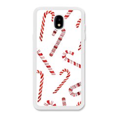 Новогодний чехол «Candy cane» на Samsung J7 2017 арт. 1170