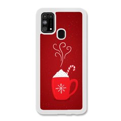 Новорічний чохол «Hot chocolate» на Samsung M31 арт. 1183