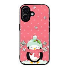 Новогодний чехол &laquo;Penguin&raquo; на iPhone 16 арт. 1576