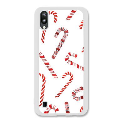 Новорічний чохол «Candy cane» на Samsung M10 арт. 1170