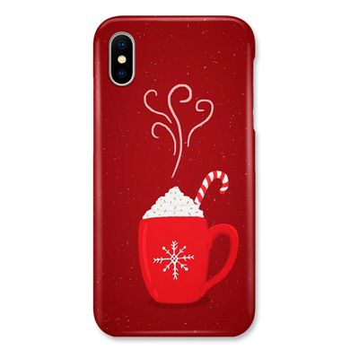 Новорічний чохол «Hot chocolate» на iPhone X|Xs арт. 1183