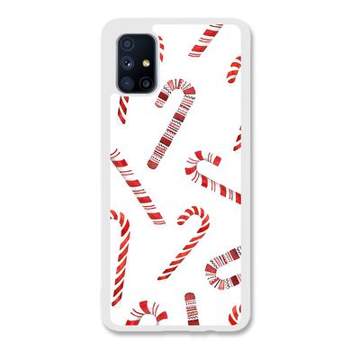 Новорічний чохол «Candy cane» на Samsung M31s арт. 1170