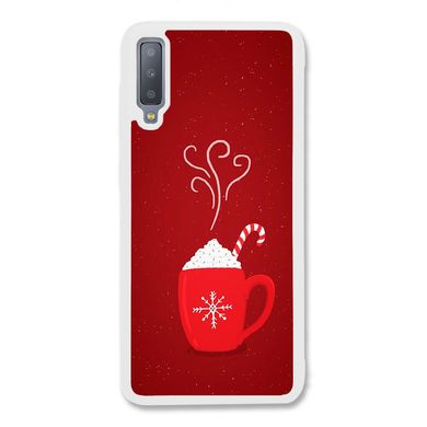 Новогодний чехол «Hot chocolate» на Samsung A7 2018 арт. 1183