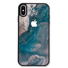 Чохол &laquo;Вlue textures&raquo; на iPhone X/Xs арт. 1656-я