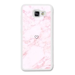 Чохол «Heart and pink marble» на Samsung А8 2016 арт. 1471