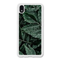 Чохол «Green leaves» на Samsung M01 Core арт. 1322