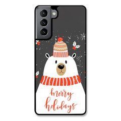 Новогодний чехол &laquo;Happy Holidays&raquo; на Samsung S22 арт. 1897